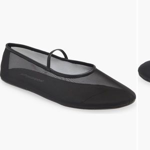 Jeffrey Campbell Mesh Mary Jane Flats